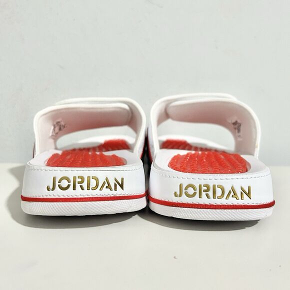 Air Jordan Hydro 4 Retro “Uni Red Gold” Men’s Size 12 Cushioned Lifestyle Slides main image 4